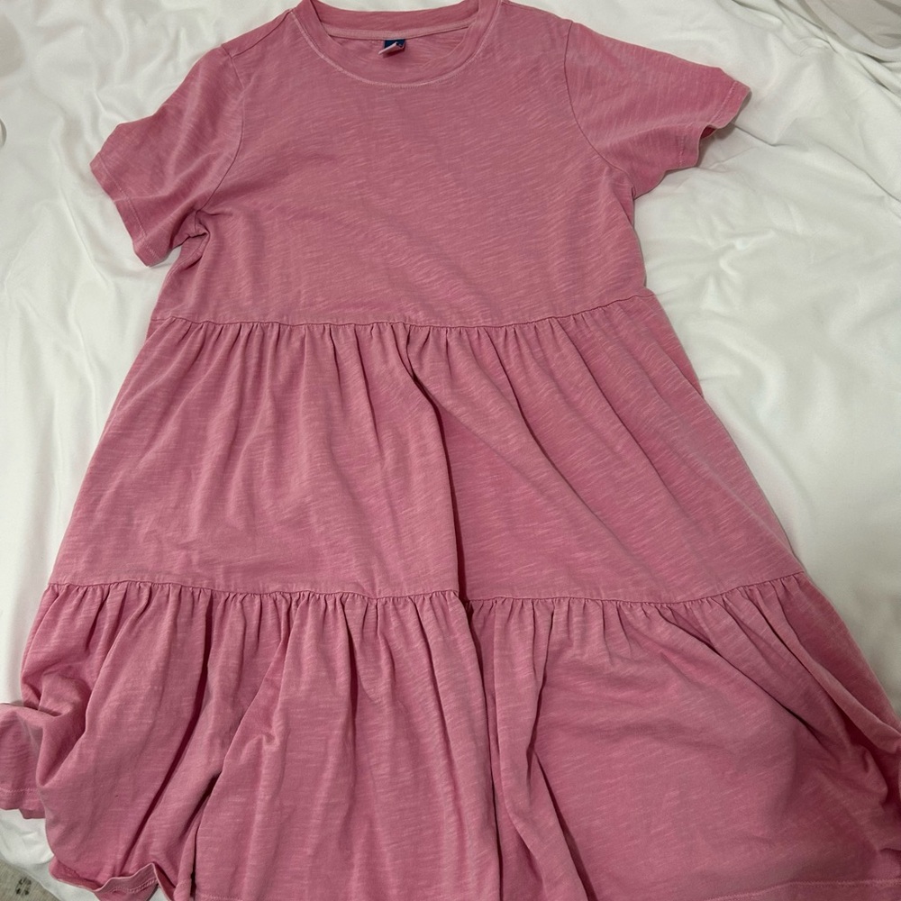Old Navy Pink Tiered Dress